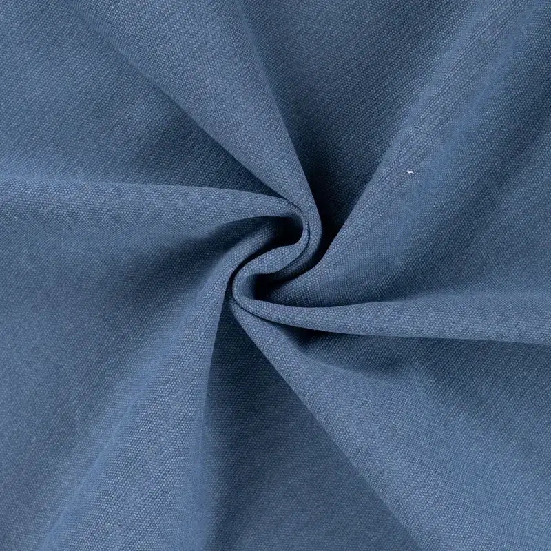 heavy waxed canvas jeansblau