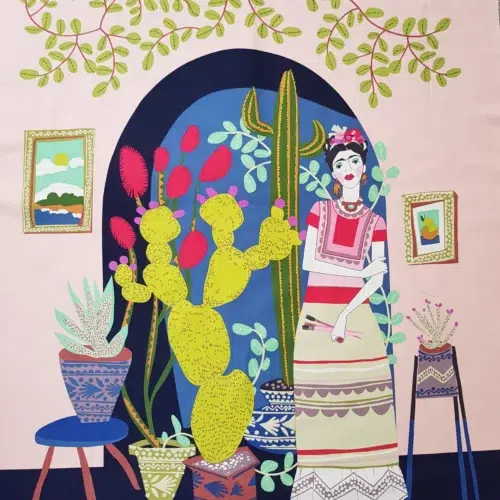 Alexander Henry Panel: Folklorico "Ni Casa Azul"