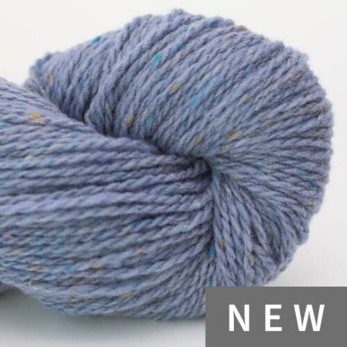 BC Loch Lomond Wolle englisches Tweedgarn nachhaltig hellblau
