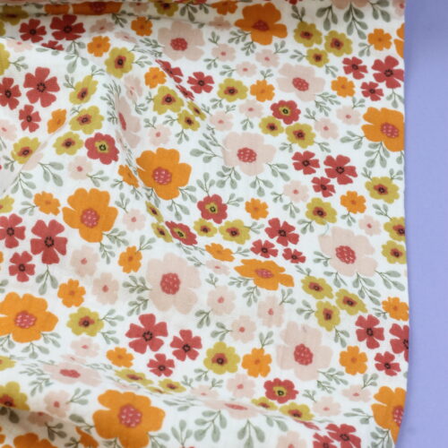 Musselin Floral Rost