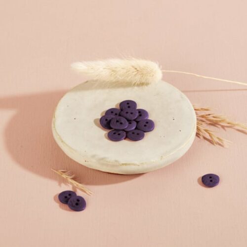 Atelier Brunette: Knopf "JaipurMajestic Purple" 12cm