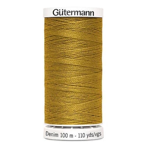 Gütermann Nähgarn Jeansgarn Curry 1970 100m