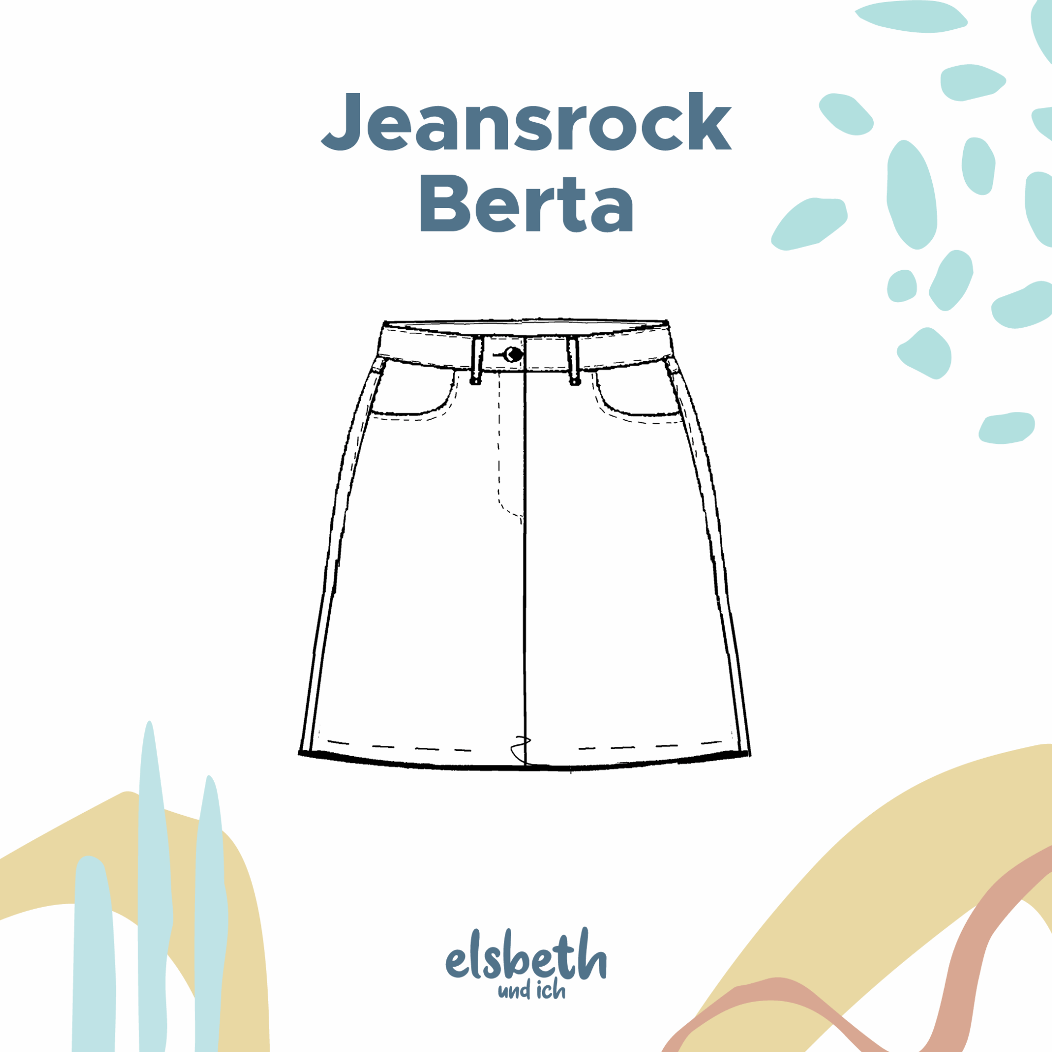 jeansrock berta