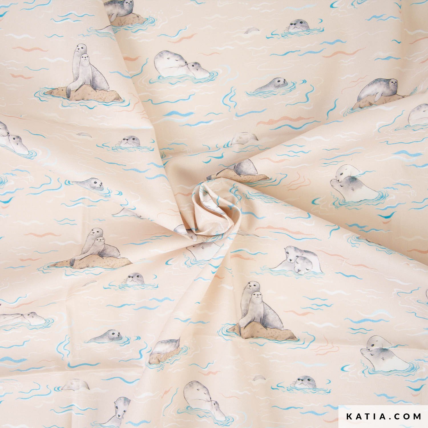 katia: baumwolle poplin "darwin birds" (kopie)