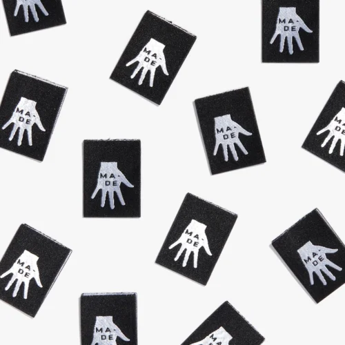Kylie and the Machine: 'Made' Woven Labels