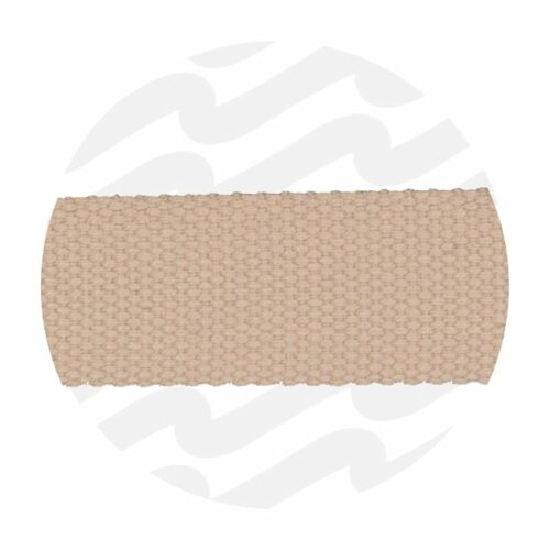 Baumwollgurtband 4cm breit: Latte