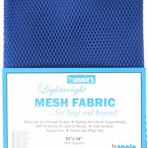 by annie´s Mesh Fabric Stahlblau