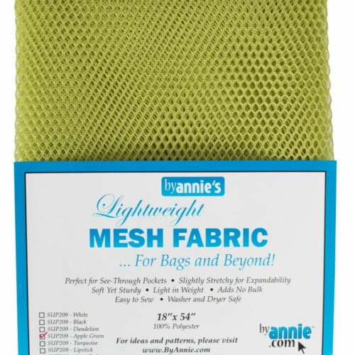 by annie´s Mesh Fabric Hellgrün