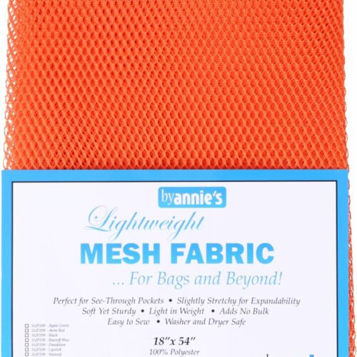 by annie´s Mesh Fabric Orange