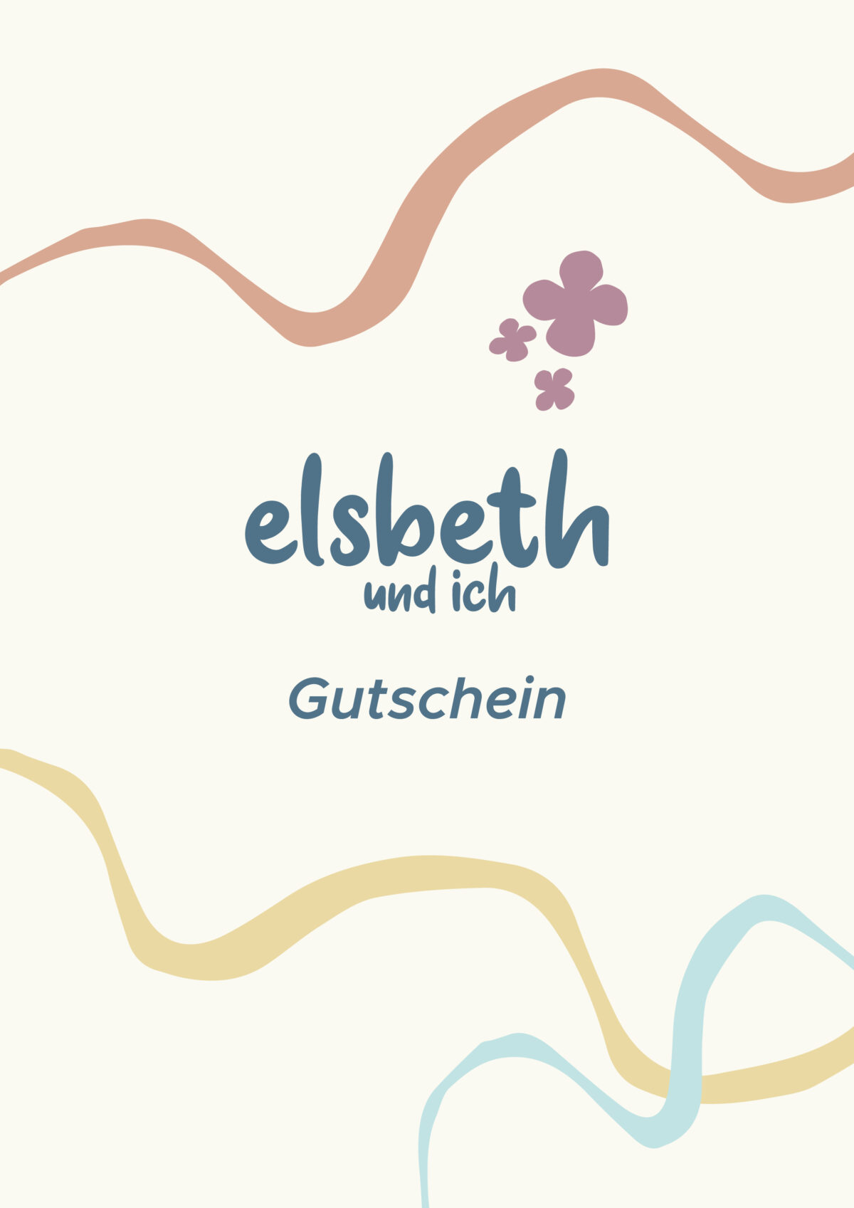Gutscheinkarte für den Onlineshop
