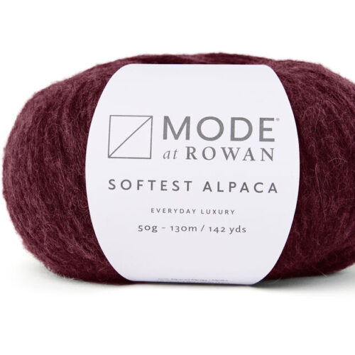 softest alpaca von mode at rowan – kuschelige alpaka wolle "ash 012"