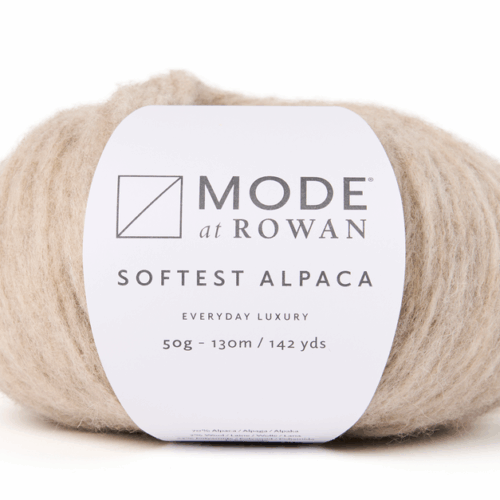 softest alpaca von mode at rowan – kuschelige alpaka wolle "ash 012"