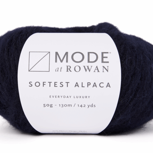 softest alpaca von mode at rowan – kuschelige alpaka wolle "ash 012"