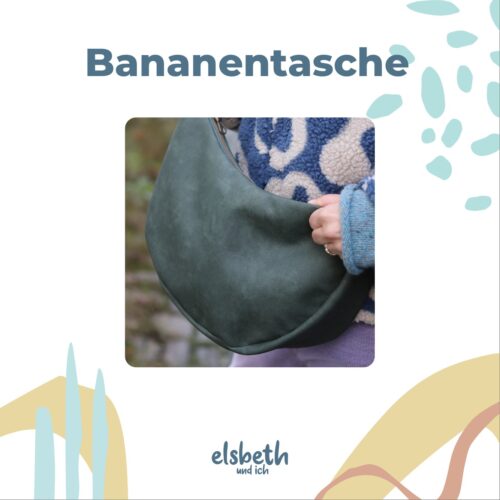 Nähset Bananentasche