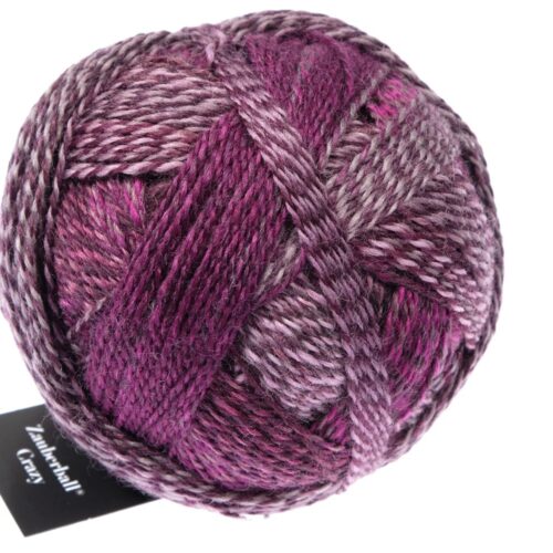 schoppel zauberball – magisches farbenspiel für kreative strickideen "dark roses inspirations 2543"