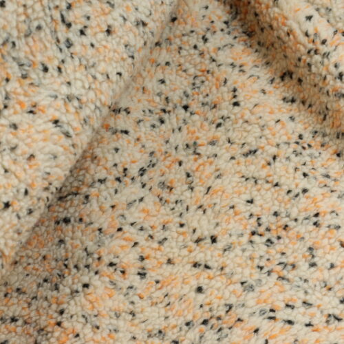 kuscheliger teddy stoff, perfekt für kleidung & diy projekte "double sided" taupe