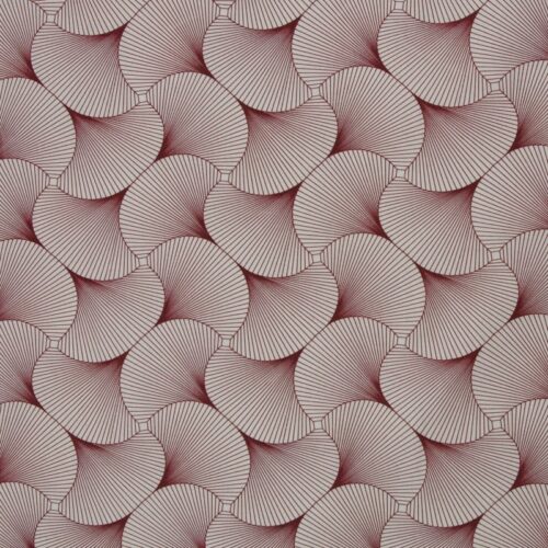 Swafing: Wachstuch "Leona" Gingko, terracotta