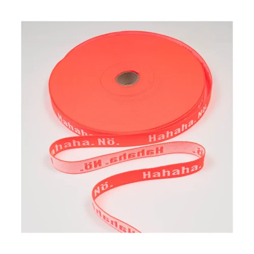 Webband: WEBBING HAHAHA.NÖ PINK